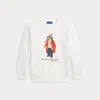 Polo Ralph Lauren Kids' Polo Bear Fleece Sweatshirt In White