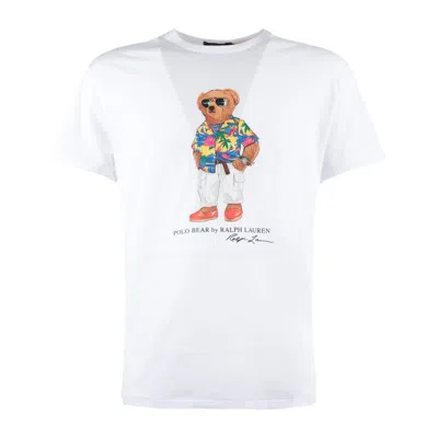 Polo Ralph Lauren Ralph Lauren Polo Bear Jersey Classic-fit White T-shirt