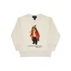 Polo Ralph Lauren Big Boys Polo Bear Fleece Sweatshirt In White