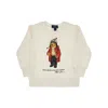 Polo Ralph Lauren Polo Bear Fleece Sweatshirt In White