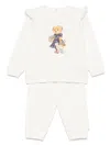 Polo Ralph Lauren Polo Bear-print Tracksuit In White