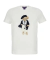 Ralph Lauren Polo Bear Printed Crewneck T-shirt In White
