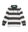 Ralph Lauren Polo Bear Rugby Shirt In Green