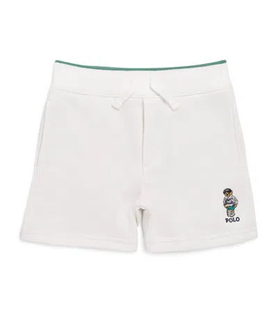 Ralph Lauren Kids' Polo Bear Shorts In Neutral
