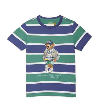 RALPH LAUREN POLO BEAR STRIPE T-SHIRT