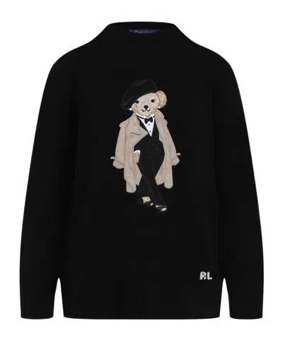 RALPH LAUREN RALPH LAUREN POLO BEAR CREWNECK JUMPER