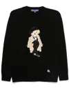 Polo Ralph Lauren Bear Pullover In Black