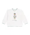 Ralph Lauren Polo Bear Sweatshirt In White