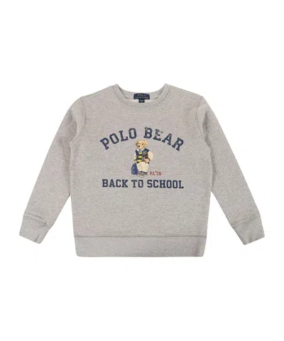 Ralph Lauren Polo Bear Sweatshirt In Pink