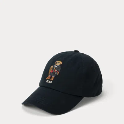 Ralph Lauren Polo Bear Twill Ball Cap In Green