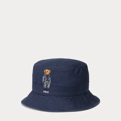 POLO RALPH LAUREN POLO BEAR TWILL BUCKET HAT