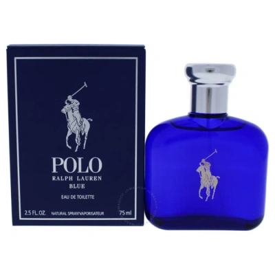 Ralph Lauren Polo Blue By  Edt Spray 2.5 oz (m) In Amber / Blue