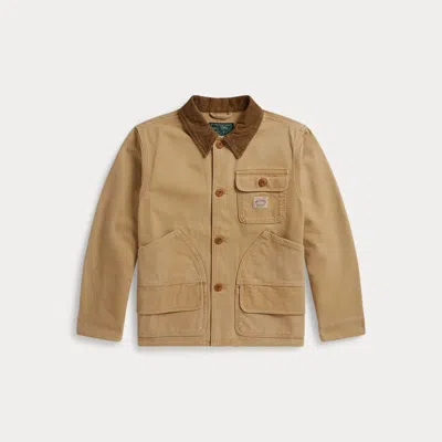 Ralph Lauren Kids' Polo Country Barn Jacket In Tavner In Neutral