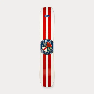 Polo Ralph Lauren Polo Crest Decorative Snowboard In Brown