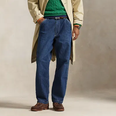 Ralph Lauren Polo Dungaree Fit Carpenter Jean In Blue