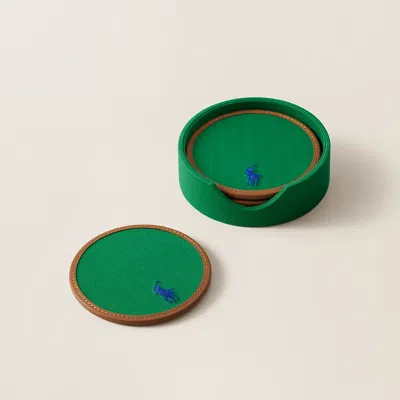 Ralph Lauren Polo Icon Coaster Set In Multi