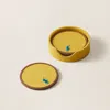 Ralph Lauren Polo Icon Coaster Set In Multi