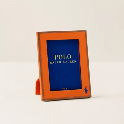 Polo Ralph Lauren Polo Icon Frame In Orange/purple In Multi
