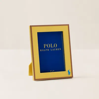 Polo Ralph Lauren Polo Icon Frame In Yellow/blue In Multi