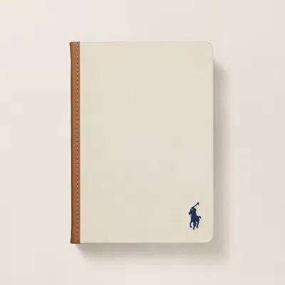 Polo Ralph Lauren Polo Icon Notebook In Cream In White