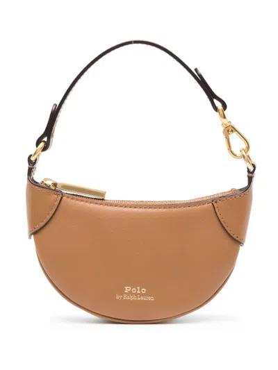 Ralph Lauren Polo Id Card Case In Brown