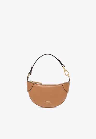 Ralph Lauren Polo Id Cardholder With Strap In Sand