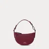 Ralph Lauren Polo Id Leather Card Case In Red