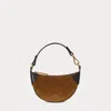Ralph Lauren Polo Id Leather-trim Suede Card Case