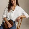 Polo Ralph Lauren Polo Id Suede Mini Satchel In Cinnamon/cuoio