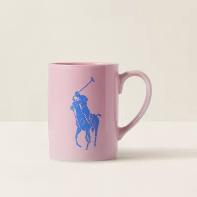 Ralph Lauren Polo Mug In Pink/blue