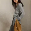 Ralph Lauren Polo Play Suede Medium Tote