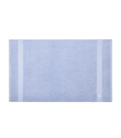 Polo Ralph Lauren Polo Player Bath Mat In Blue