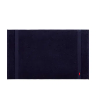 Polo Ralph Lauren Polo Player Bath Mat In Navy
