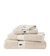 Polo Ralph Lauren Polo Player Bath Sheet In Beige
