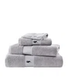 Polo Ralph Lauren Polo Player Bath Sheet In Silver
