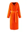 Ralph Lauren Polo Player Bathrobe In Orange