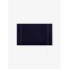 Polo Ralph Lauren Newport Navy Polo Player-embroidered Cotton Bath Mat 55cm X 90cm In Newport Navy