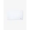 Polo Ralph Lauren White Polo Player-embroidered Cotton Bath Mat 55cm X 90cm In White