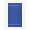 Polo Ralph Lauren Iris Blue Polo Player-embroidered Cotton Bath Sheet 160cm X 90cm In Iris Blue