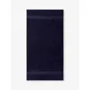 Polo Ralph Lauren Newport Navy Polo Player-embroidered Cotton Bath Sheet 160cm X 90cm In Newport Navy
