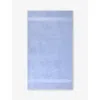 Polo Ralph Lauren Office Blue Polo Player-embroidered Cotton Bath Sheet 160cm X 90cm In Office Blue
