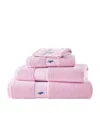 Polo Ralph Lauren Polo Player Guest Towel (90cm X 160cm) In Pink