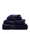 Polo Ralph Lauren Polo Player Guest Towel In Navy