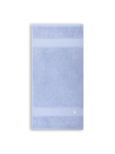 Ralph Lauren Polo Player Guest Towel In Office Blue
