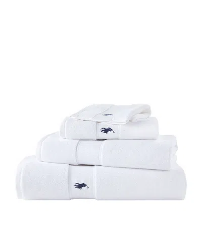 Polo Ralph Lauren Polo Player Guest Towel In White