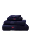 Polo Ralph Lauren Polo Player Hand Towel In Navy