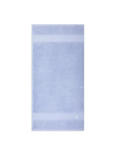Ralph Lauren Polo Player Hand Towel In Office Blue