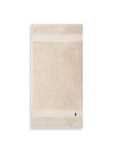 Ralph Lauren Polo Player Hand Towel In Pale Oak