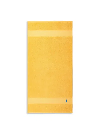 Ralph Lauren Polo Player Hand Towel In Yellow