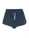 Polo Ralph Lauren Polo Pony Drawstring Shorts In Blue